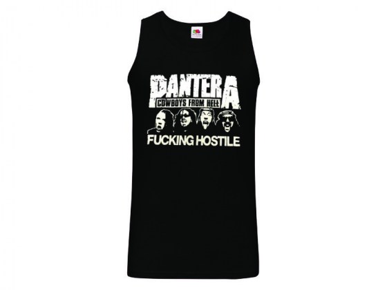 Camiseta Pantera - Fucking Hostile - tirantes