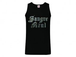 Sangre Azul logo - camiseta tirantes