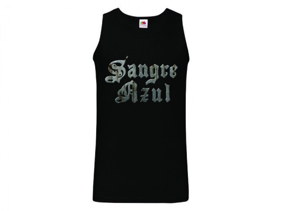 Sangre Azul logo - camiseta tirantes