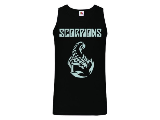 Camiseta Scorpions - logo - tirantes