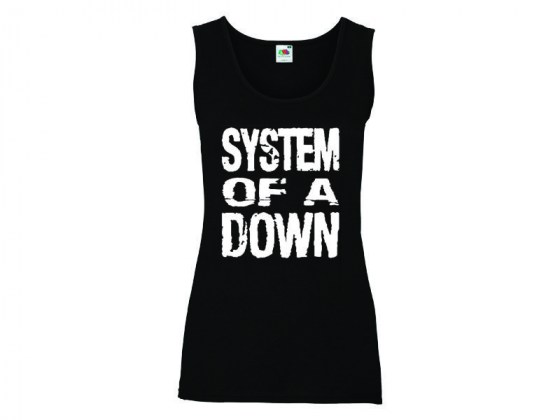 System of a Down - logo - camiseta tirantes mujer